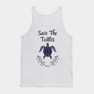 Save The Turtles Tank Top